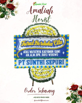 Papan Bunga Duka di Cigereleng