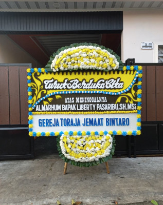 Papan Bunga Duka di Cigereleng